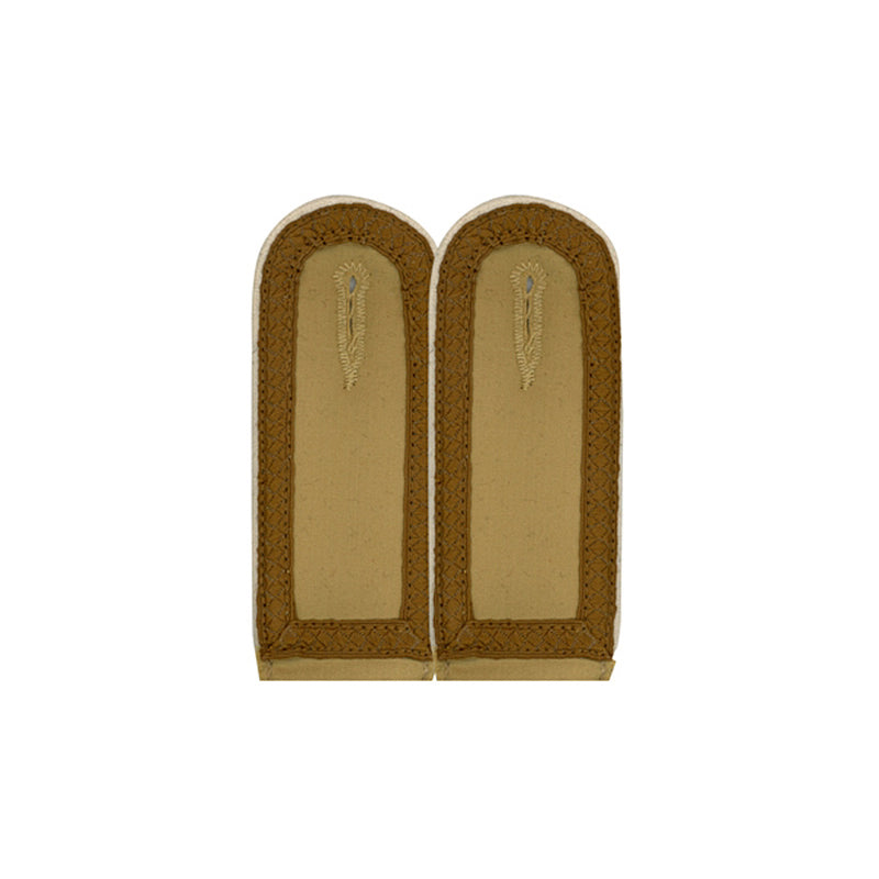 German Army DAK Shoulder Boards - Rank Feldwebel