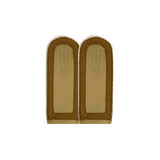 German Army DAK Shoulder Boards - Rank Feldwebel